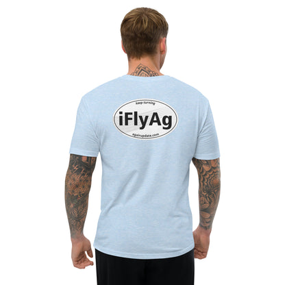 Camiseta de manga curta iFlyAg