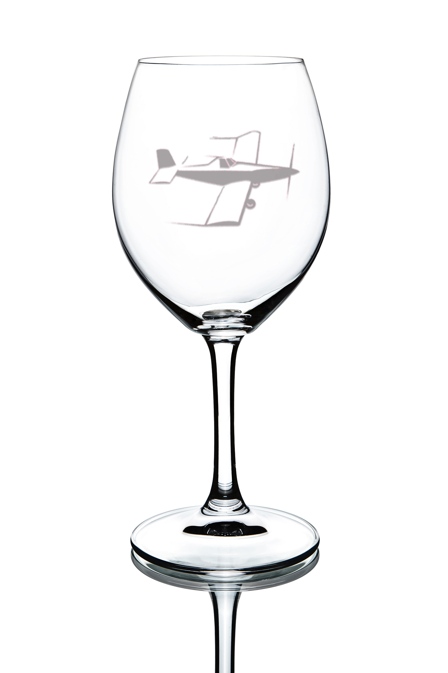 Ag Plane Wine Glasses
