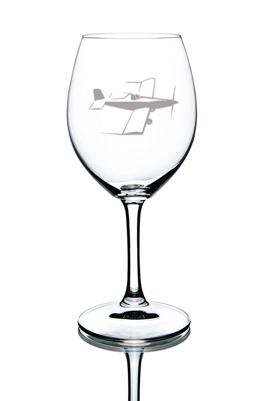 Ag Plane Wine Glasses